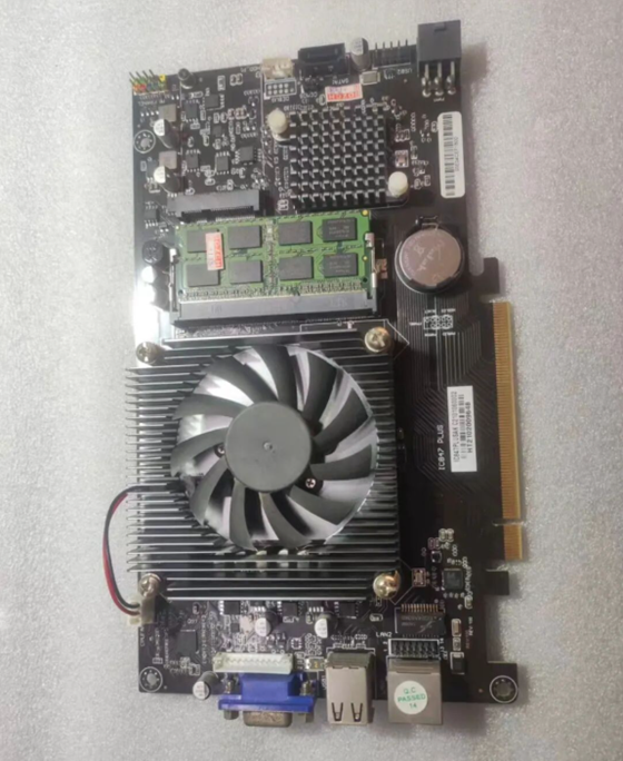 单主板40元,整机不到100元DIY 双3.5硬盘NAS,或者软路由,安装飞牛NAS